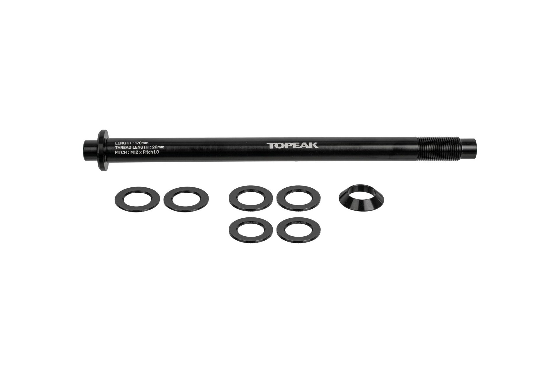 Topeak Steckachse f&uuml;r Zi:RAK Gep&auml;cktr&auml;ger M12x1,0mm
