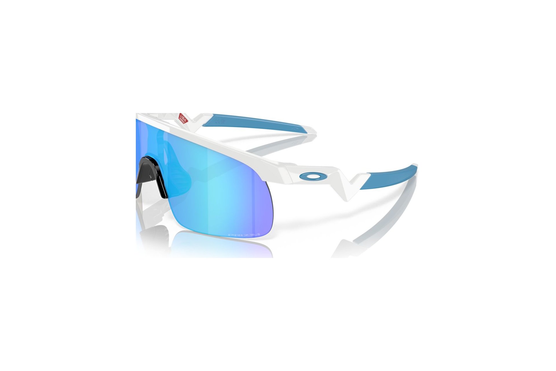 Oakley Resistor Polished White/Prizm Sapphire
