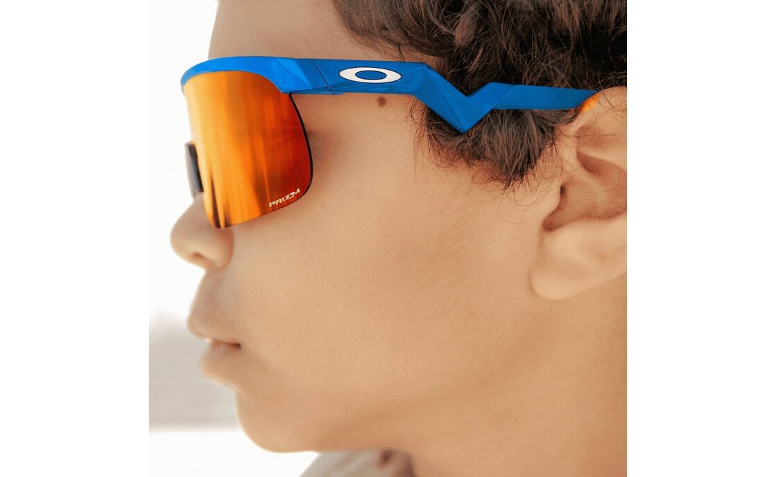 Oakley Resistor Polished White/Prizm Sapphire