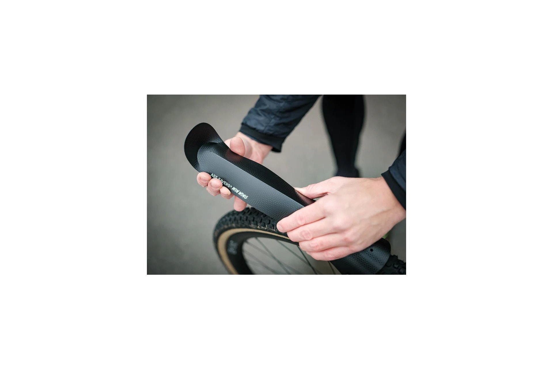 Ass Savers WGS-2 Win Wing Gravel Spritzschutz HR black