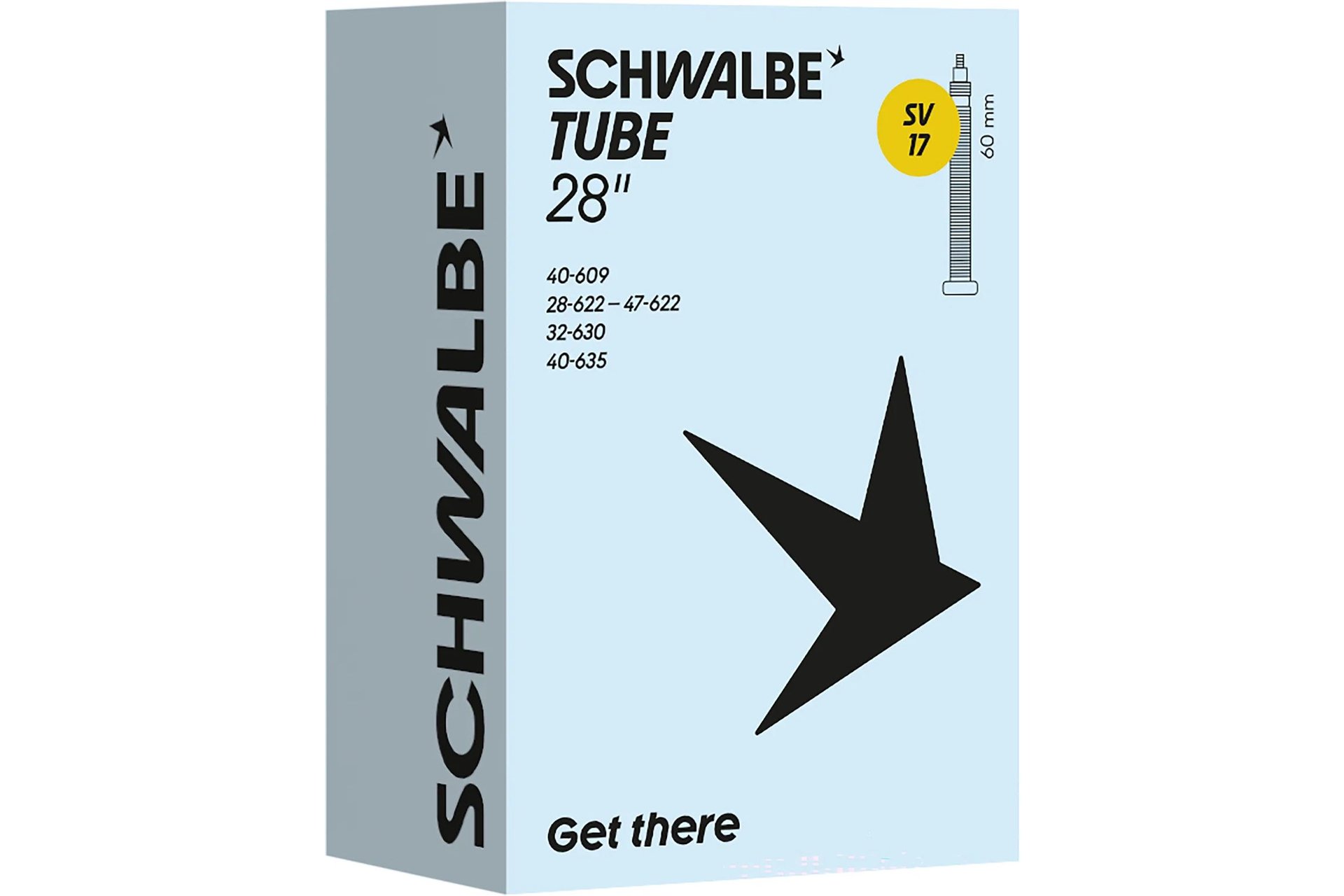 Schwalbe SV17 Schlauch 28 Zoll - 60mm