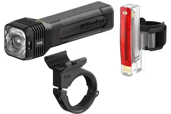 mit Tagfahrlicht - Beleuchtung - Knog Blinder 80 + Plus Twinpack Akku Beleuchtungsset StVZO