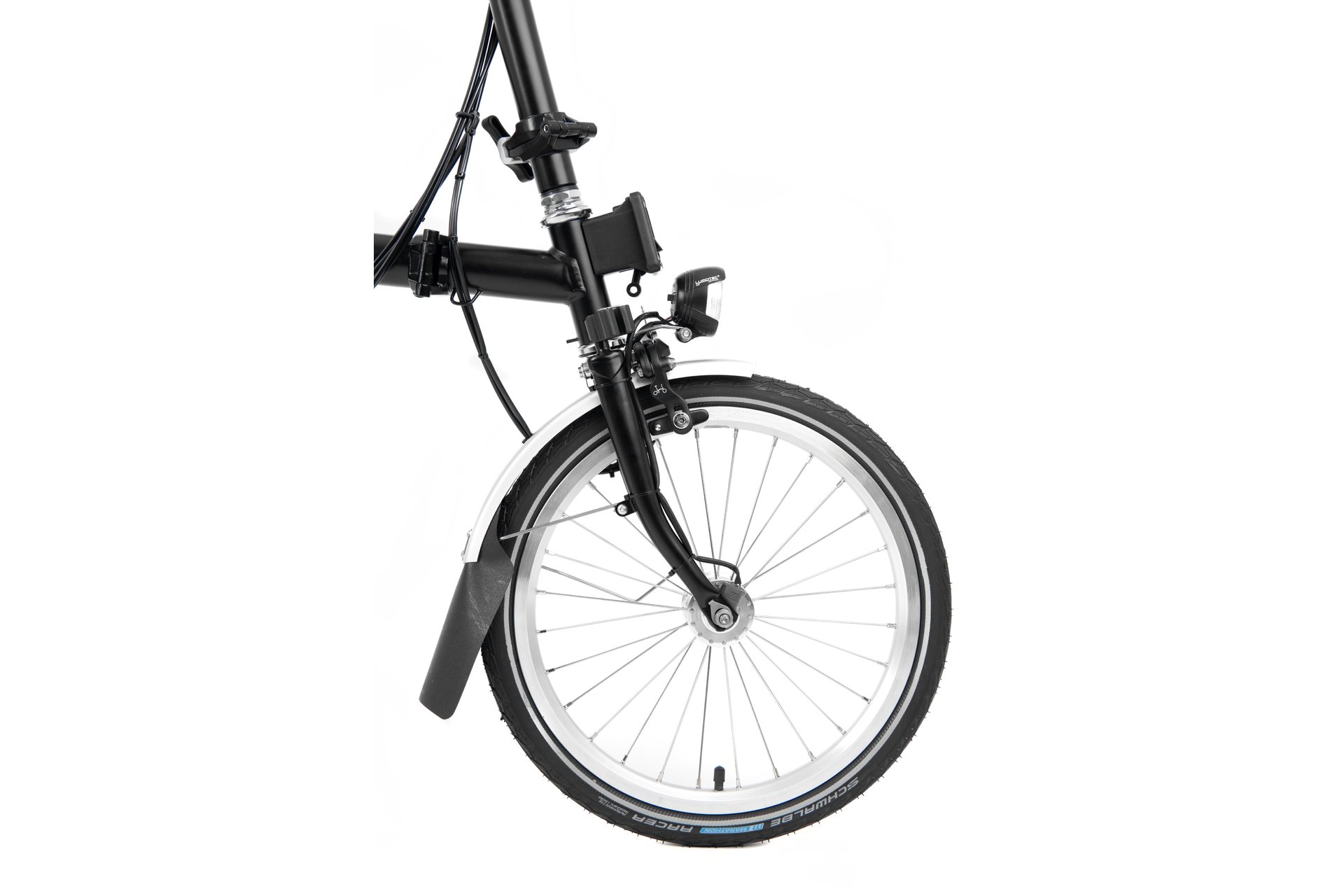 Brompton C-Line Explore mit Gepäckträger - 16 Zoll - Faltrahmen