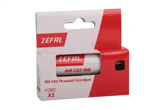 Fahrradpumpen - Zefal CO2-Kartuschen 16g - Gewinde