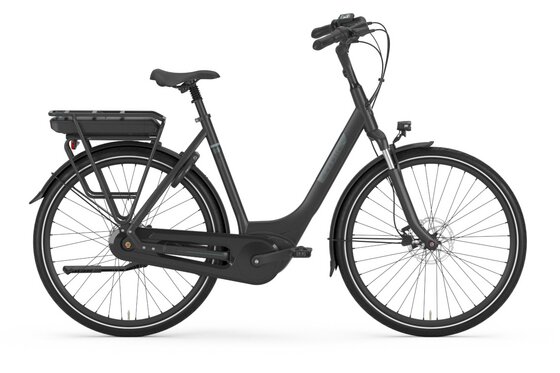 Damen - 28 Zoll - Nabe mit Rücktritt - Mittelmotor - E-Bike-Pedelec - Gazelle Paris C8 RT HMB - 400 Wh - 28 Zoll - Tiefeinsteiger - 2026