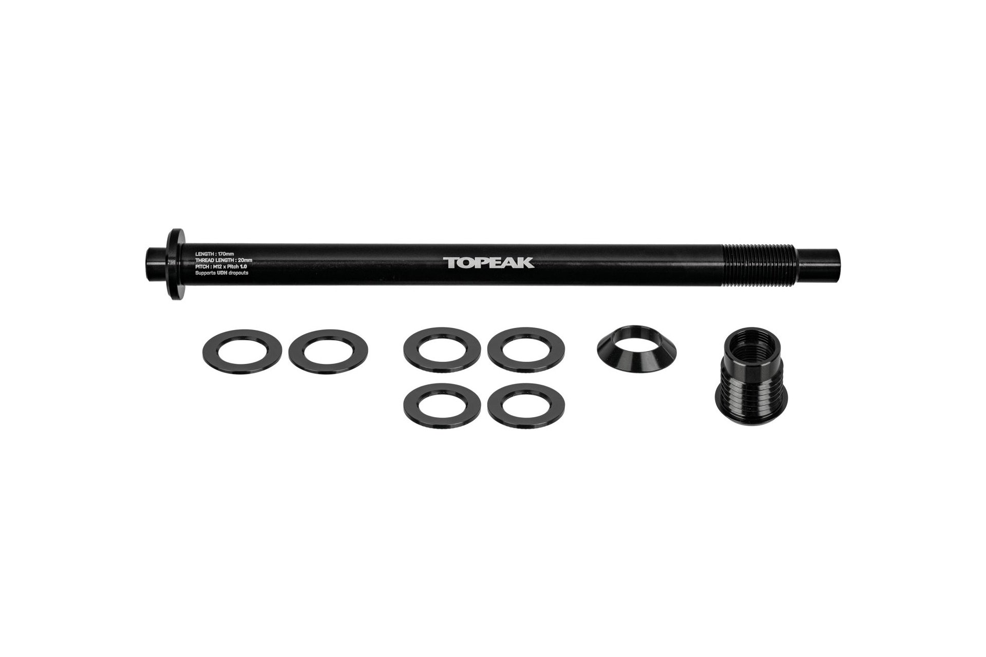 Topeak Steckachse UDH f&uuml;r Zi:RAK Gep&auml;cktr&auml;ger M12x1,0mm