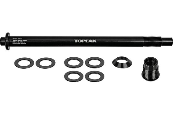 Gepäckträger-Zubehör - Topeak Steckachse UDH f&uuml;r Zi:RAK Gep&auml;cktr&auml;ger M12x1,0mm