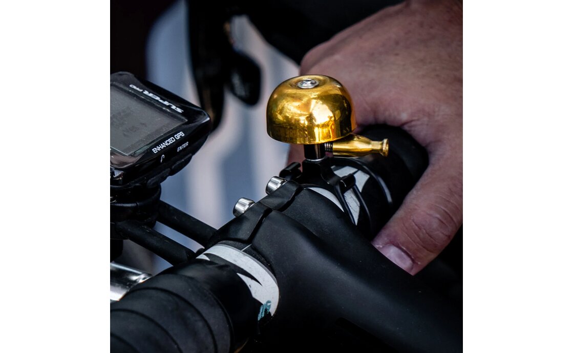 Lezyne Fahrradklingel Classic Brass - Medium