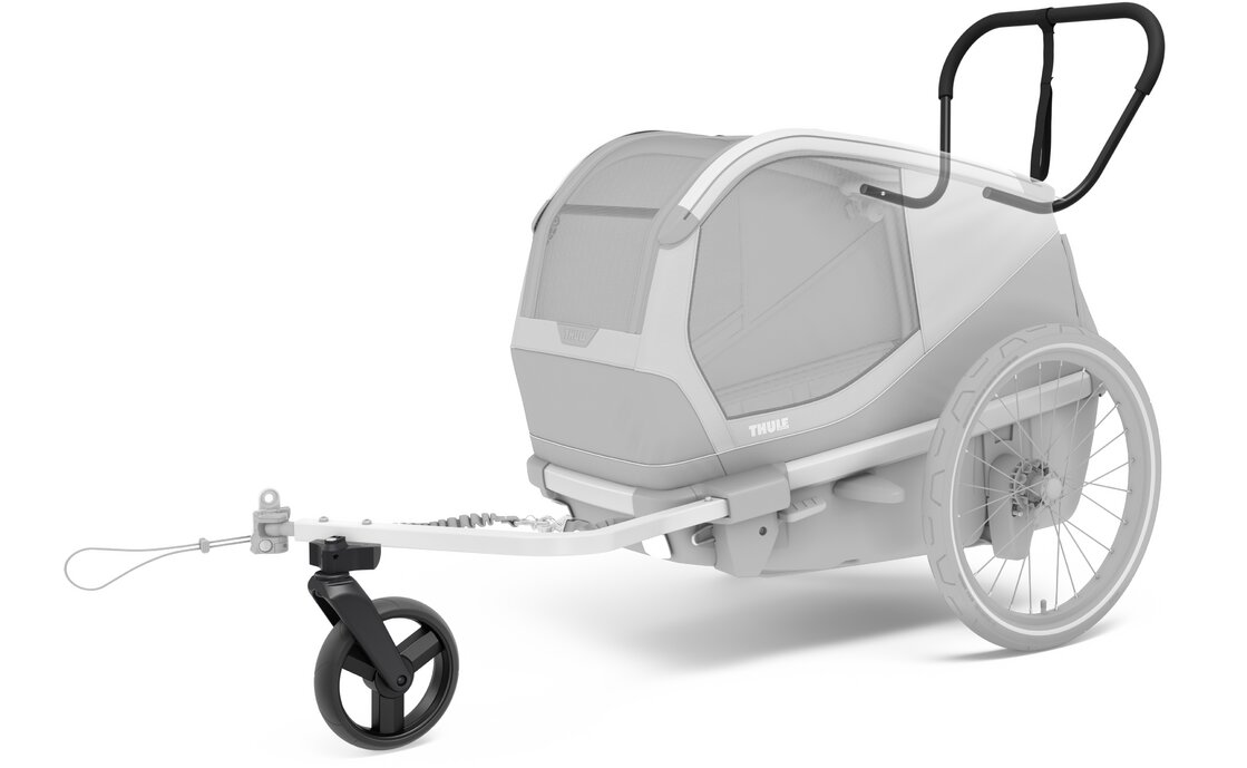 Thule Bexey Strolling Kit, Schiebebügel und Buggyrad