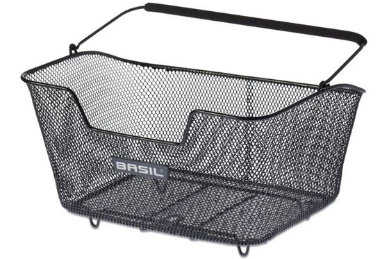 XXL Sale % - Basil Hinterradkorb Base M Stahl, engmaschig