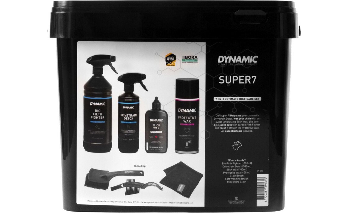 Dynamic Super 7, Fahrradpflege Box