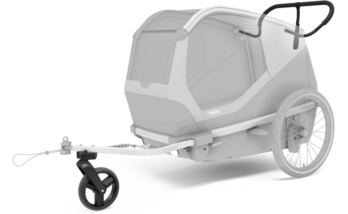 Thule Bexey Strolling Kit, Schiebebügel und Buggyrad