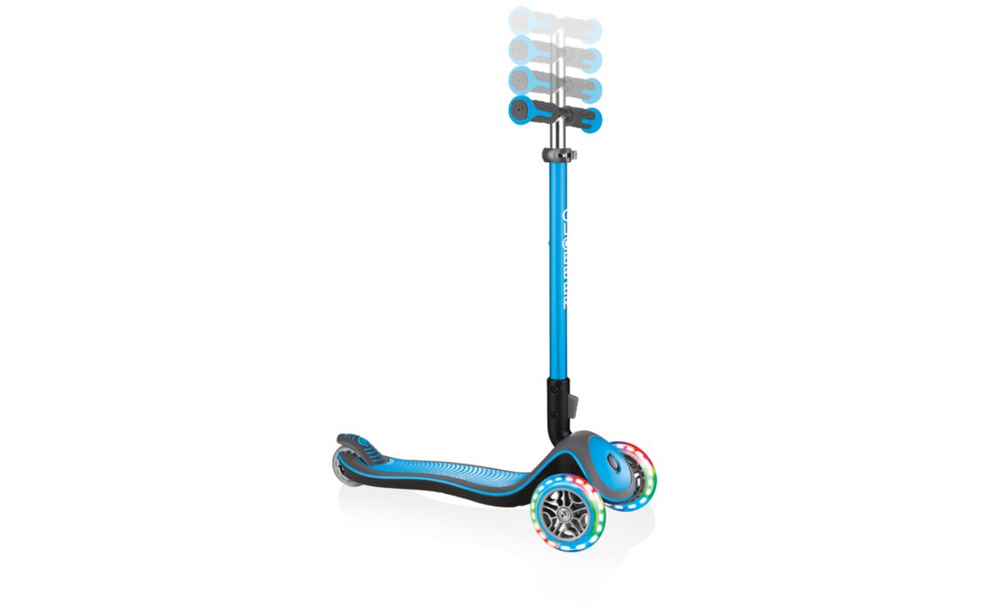 Globber Elite Deluxe Lights, mit Leuchtrollen - 2024