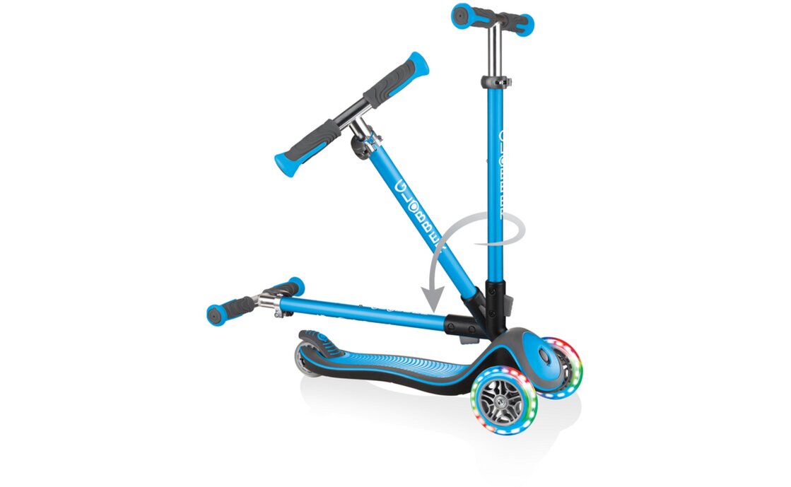 Globber Elite Deluxe Lights, mit Leuchtrollen - 2024