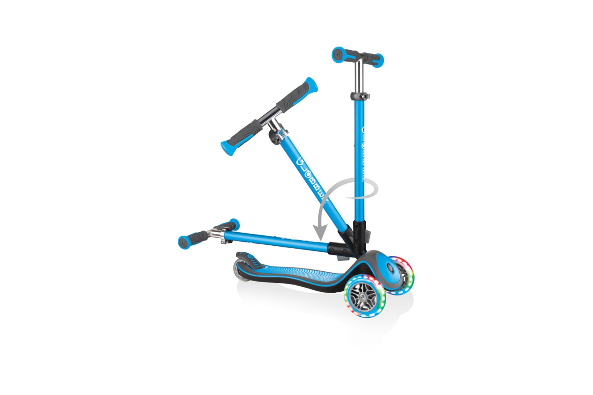 Globber Elite Deluxe Lights, mit Leuchtrollen - 2024