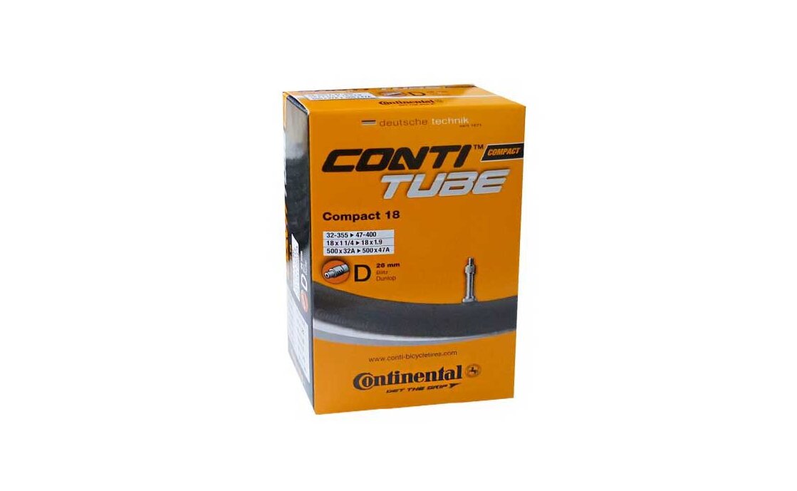 Continental Compact 18 DV Schlauch - 26 mm