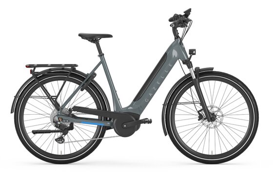 E-Bike Trekking - Gazelle Ultimate T10 HMB - 625 Wh - 28 Zoll - Tiefeinsteiger