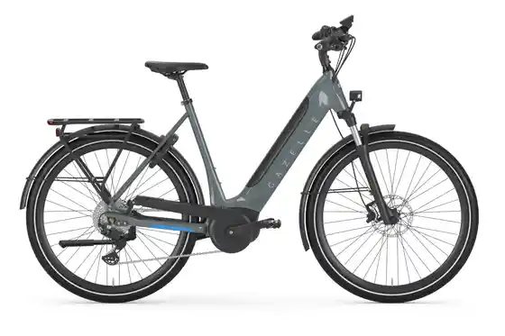 E-Bike Trekking - Gazelle Ultimate T10 HMB - 625 Wh - 28 Zoll - Tiefeinsteiger