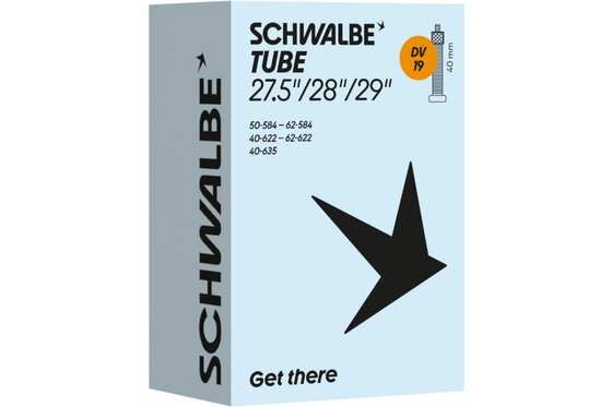 29 Zoll - Fahrradschläuche - Schwalbe DV19 Schlauch 27,5/29 Zoll - 40 mm