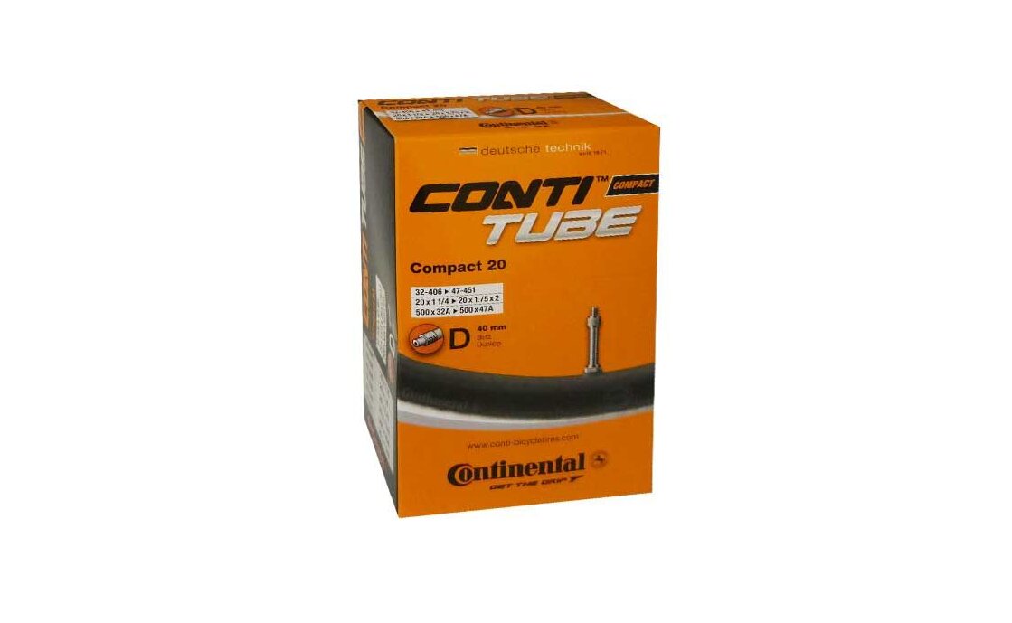 Continental Compact 20 DV Schlauch - 40 mm