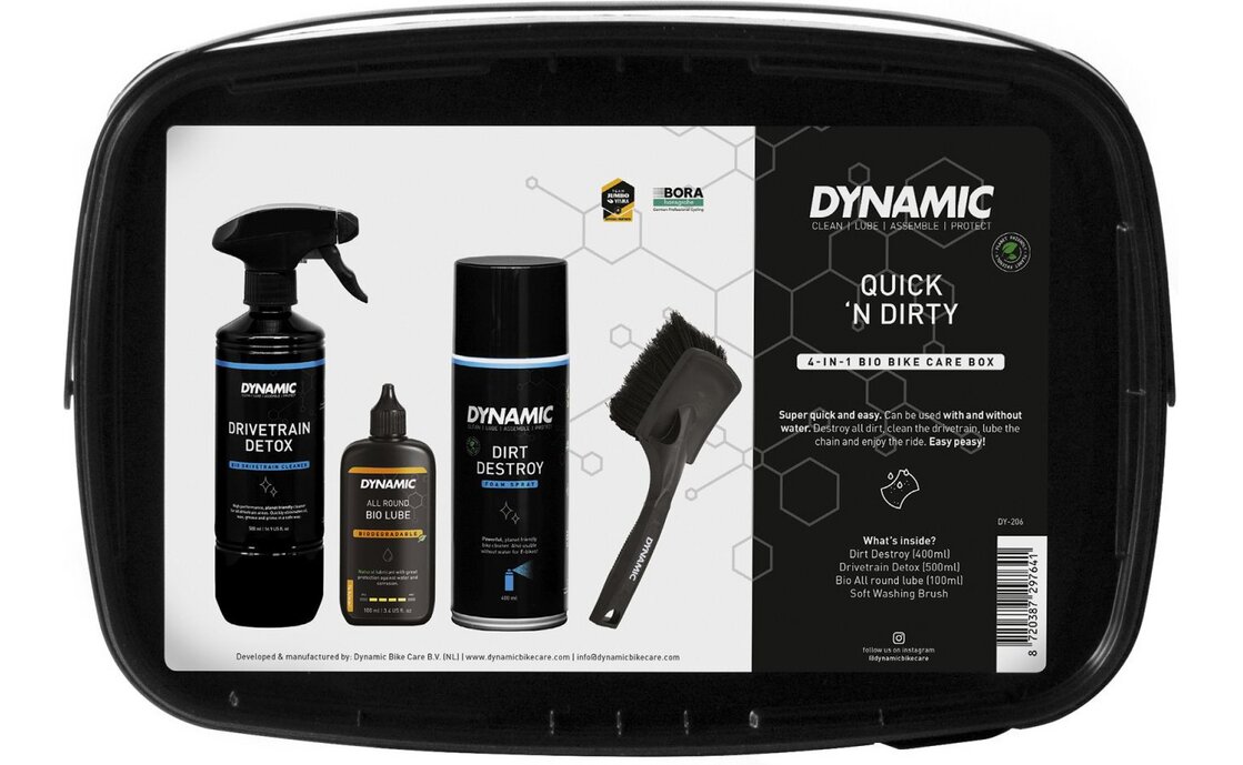Dynamic Quick'n Dirty, Fahrradpflege Box