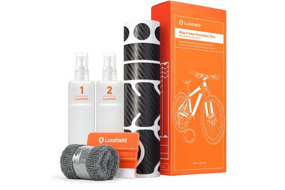 Fahrradrahmen - Luxshield Rahmenschutzfolie Universal 21-Teilig