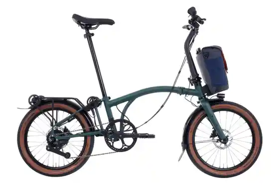 Schwarz - E-Bike-Pedelec - Brompton Electric G Line e-Motiq Urban - 345 Wh - 20 Zoll - Faltrahmen - 2026