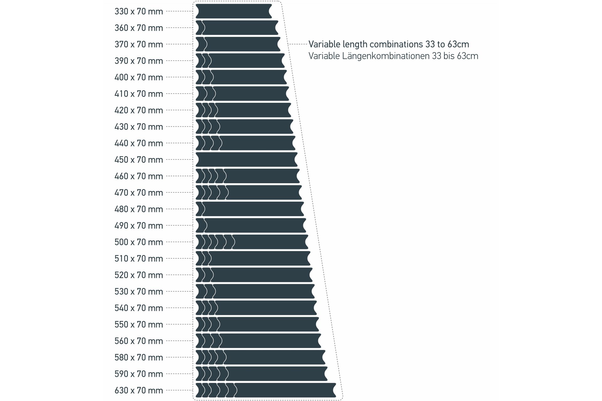 Luxshield Rahmenschutzfolie Universal 21-Teilig
