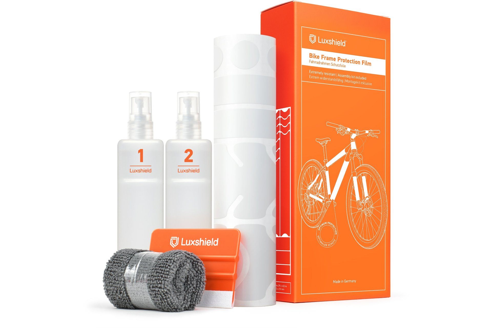 Luxshield Rahmenschutzfolie Universal 21-Teilig