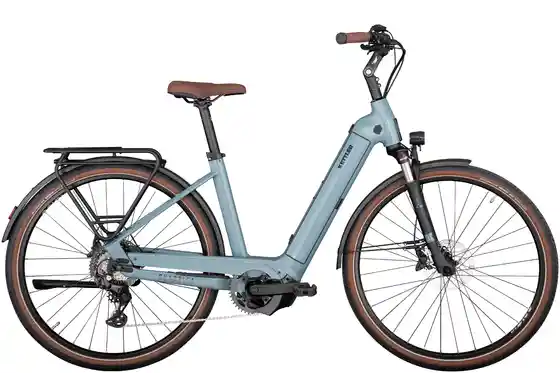Aluminium - Fahrräder - Kettler Quadriga CX10 LG (750) - 750 Wh - 28 Zoll - Tiefeinsteiger