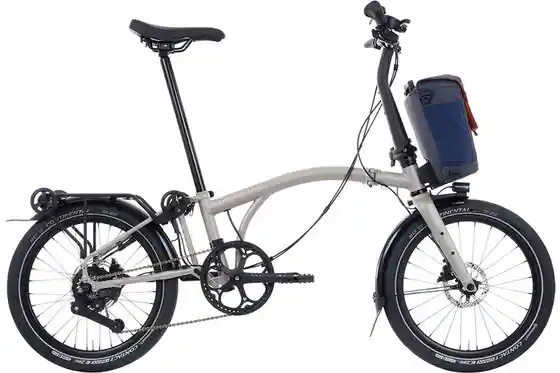 Schwarz - E-Bike-Pedelec - Brompton Electric G Line e-Motiq Urban - 345 Wh - 20 Zoll - Faltrahmen - 2026