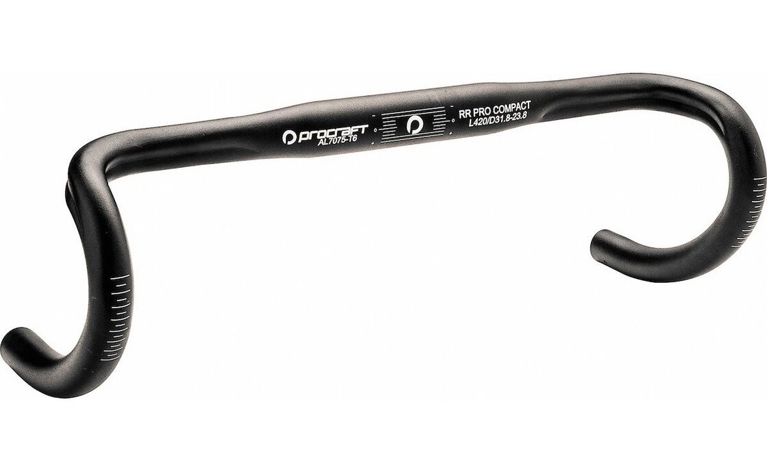 Procraft RR Pro Compact Aluminium Rennrad Lenker - 31,8 mm