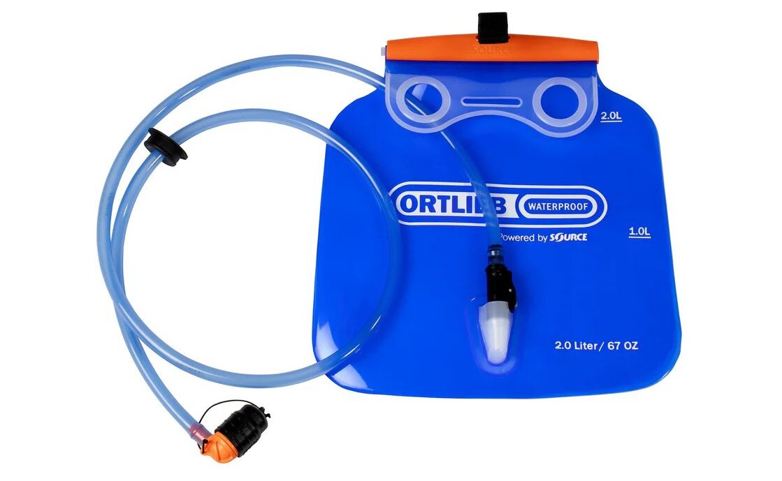 Ortlieb Atrack Hydration-System, Trinkblase isoliert
