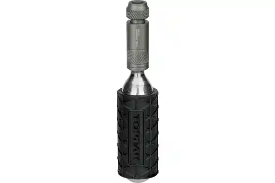 Minipumpen - Topeak Micro Airbooster II CO2-Minipumpe inkl. 16g Kartusche