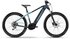 dark grey/metallic light blue - glossy