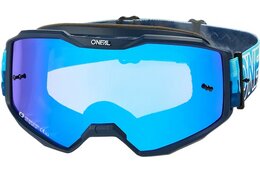 O'Neal B-10 Goggle Striped blue/blue - radium blue