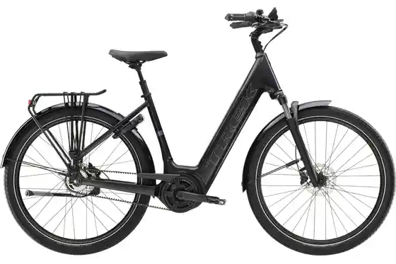 Schwarz - E-Bike-Pedelec - Trek District+ 4 Lowstep - 545 Wh - 28 Zoll - Tiefeinsteiger - 2026