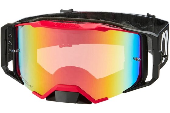 XXL Sale % - O'Neal B-33 Goggle Hexa black/red - radium red