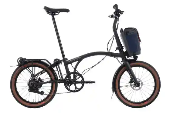 Schwarz - E-Bike-Pedelec - Brompton Electric G Line e-Motiq Urban - 345 Wh - 20 Zoll - Faltrahmen - 2026