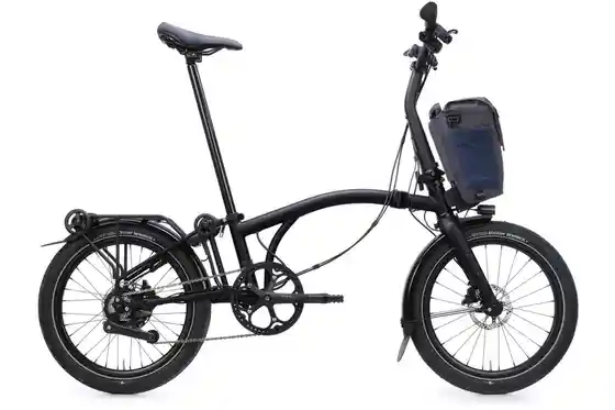 Schwarz - E-Bike-Pedelec - Brompton Electric G Line e-Motiq Urban - 345 Wh - 20 Zoll - Faltrahmen - 2026