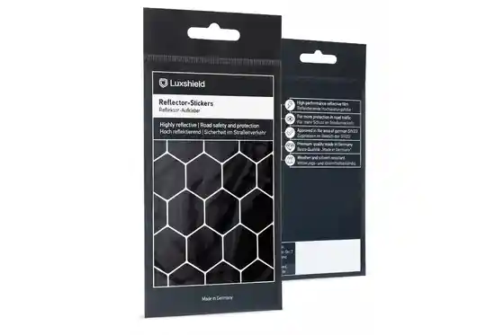 Verkehrssicherheit - Luxshield Reflektoren Aufkleber Hexagon