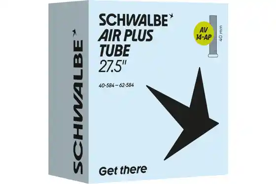 pannensicher - Fahrradschläuche - Schwalbe AV14-AP Air Plus Schlauch 27,5 Zoll - 40 mm