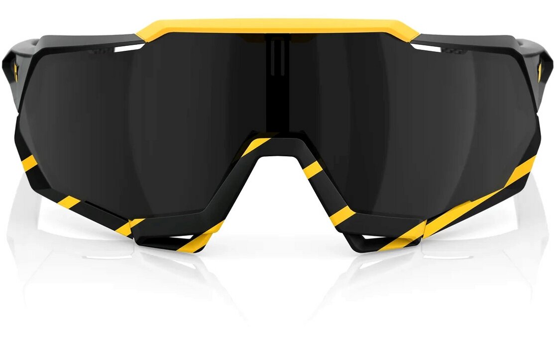 100 Percent Speedtrap Soft Tact Hazard / Black Mirror Lens