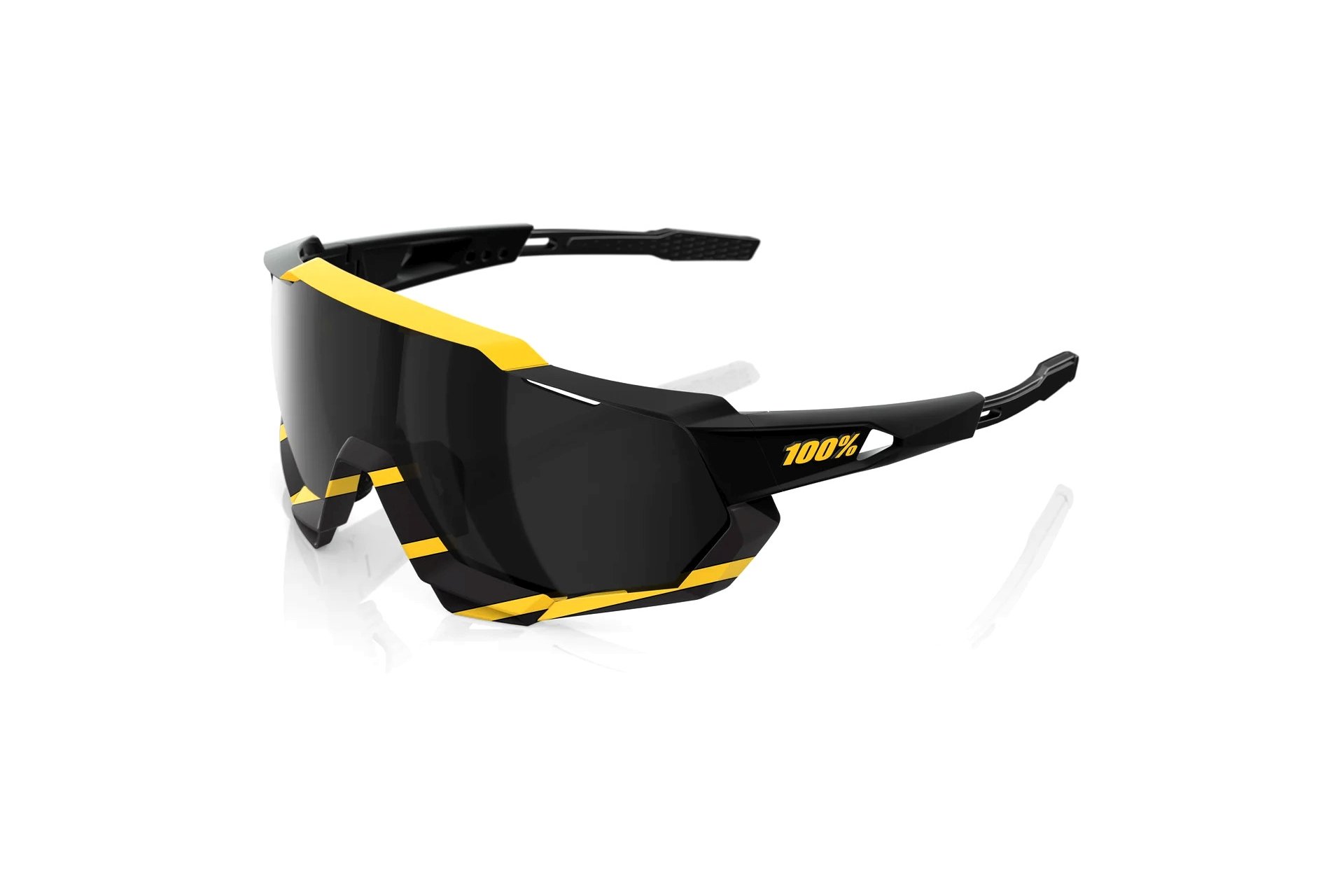 100 Percent Speedtrap Soft Tact Hazard / Black Mirror Lens