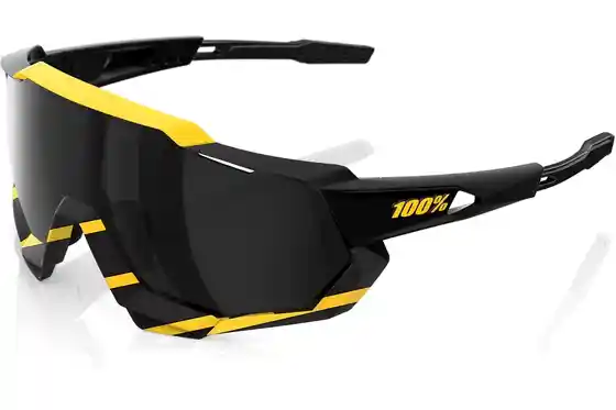 100 Percent - Fahrradbrillen - 100 Percent Speedtrap Soft Tact Hazard / Black Mirror Lens