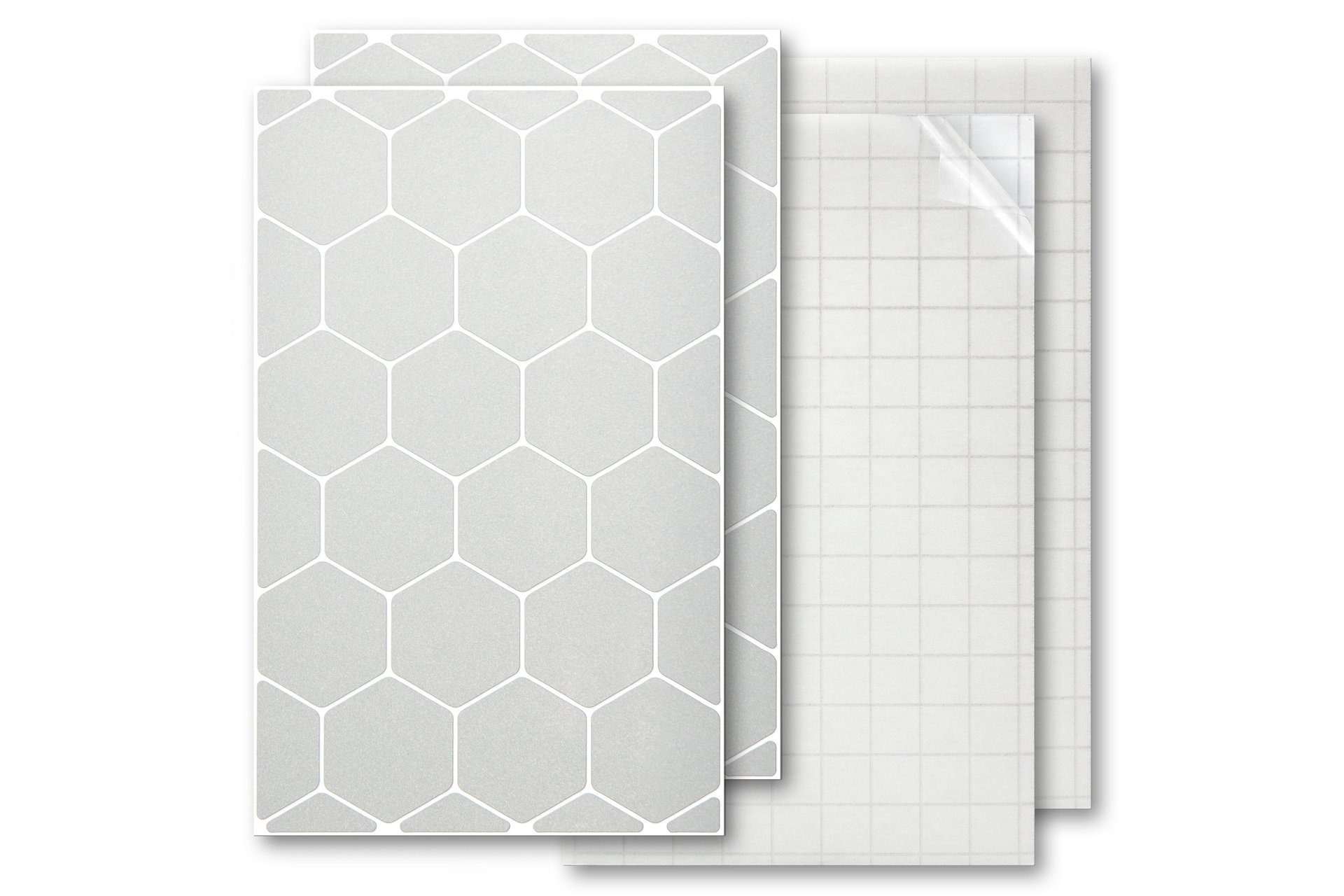 Luxshield Reflektoren Aufkleber Hexagon