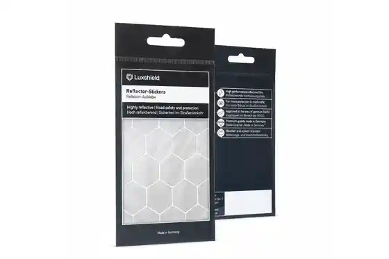 Verkehrssicherheit - Luxshield Reflektoren Aufkleber Hexagon