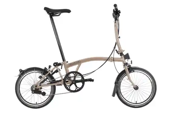 Brompton - Faltrad-Klapprad - Brompton C Line Explore Black Edition - 16 Zoll - Faltrahmen