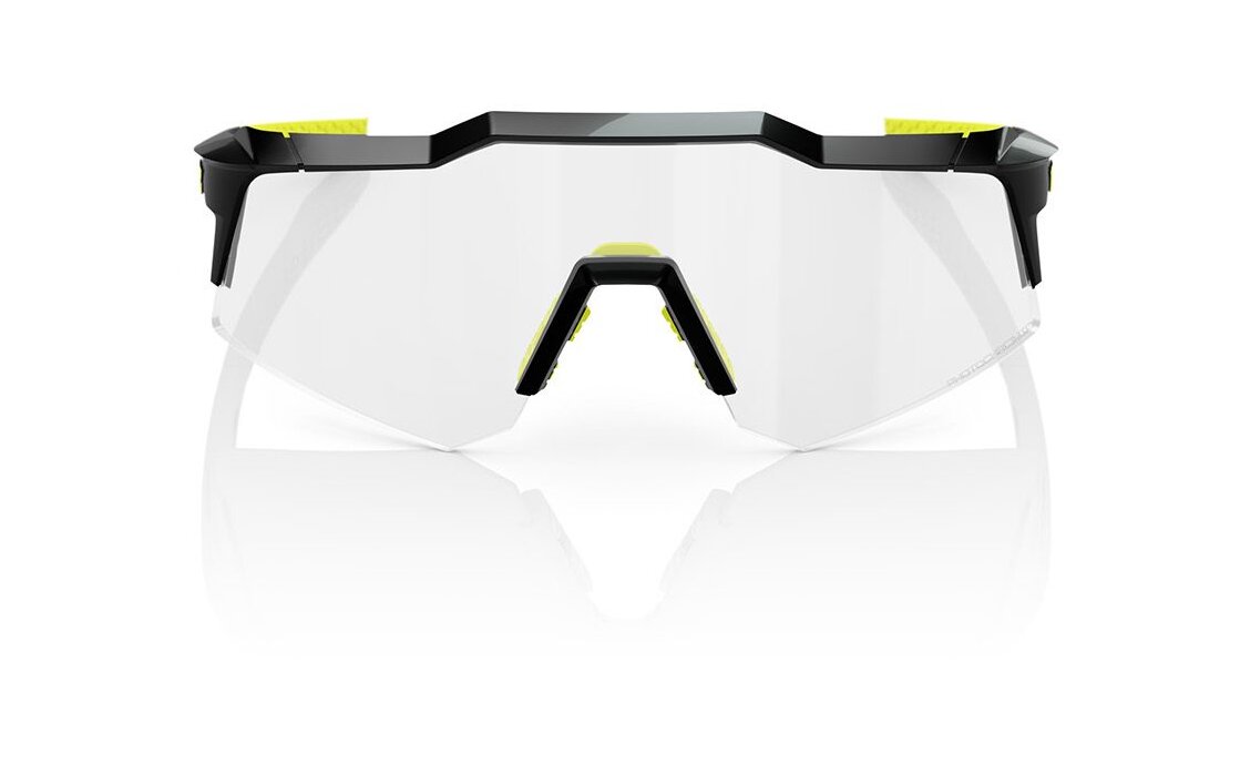 100 Percent Speedcraft XS Gloss Black / Photochromic Lens