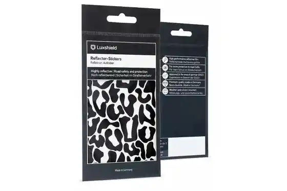 Verkehrssicherheit - Luxshield Reflektoren Aufkleber Leopard